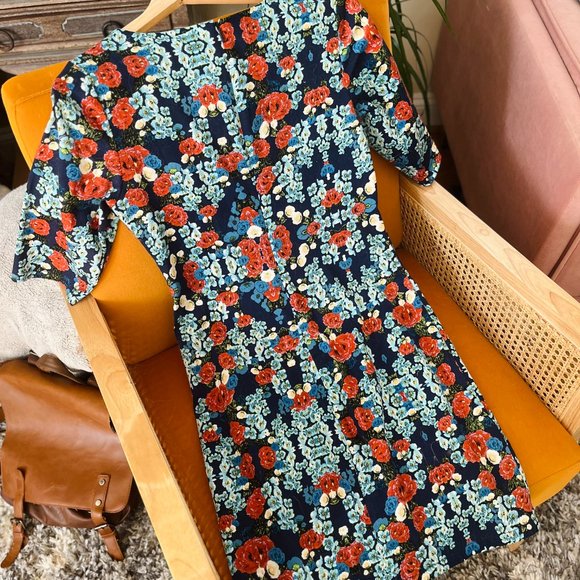 Anthropologie Ladakh Floral Dress - Picture 2 of 4